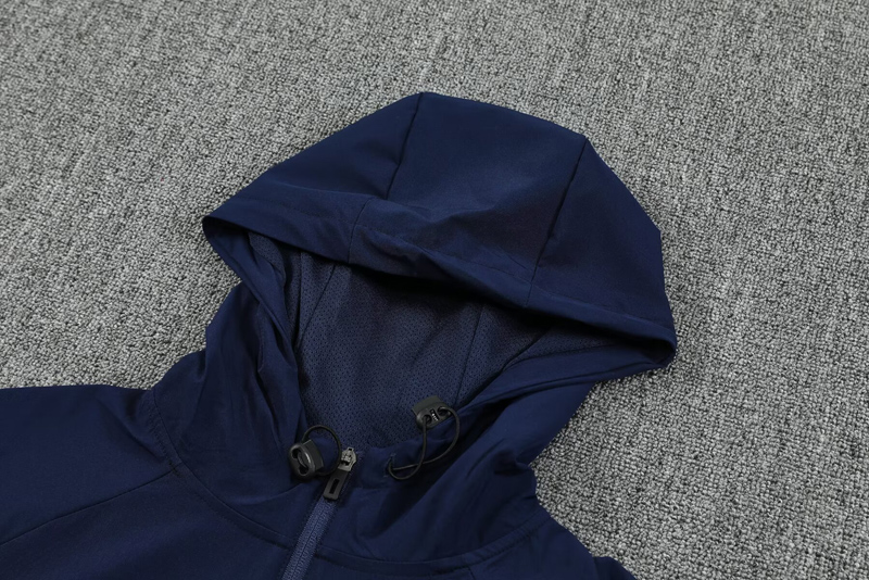 25-26 PSG Royal blue Hoodie Jacket Tracksuit