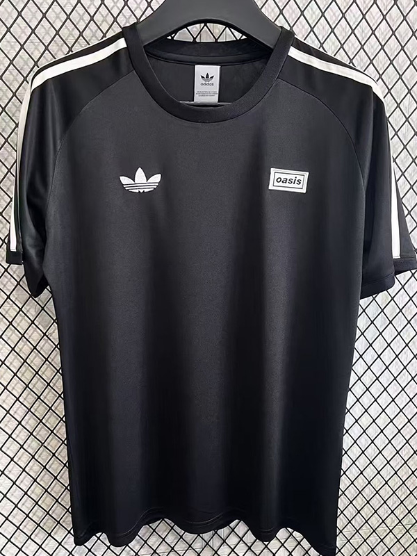 2025 Ad Oasis Joint Edition Black Casual T-Shirt