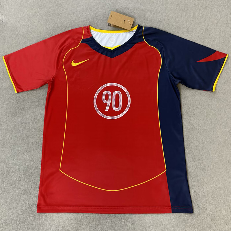 25-26 T90NK Red Training Shirts