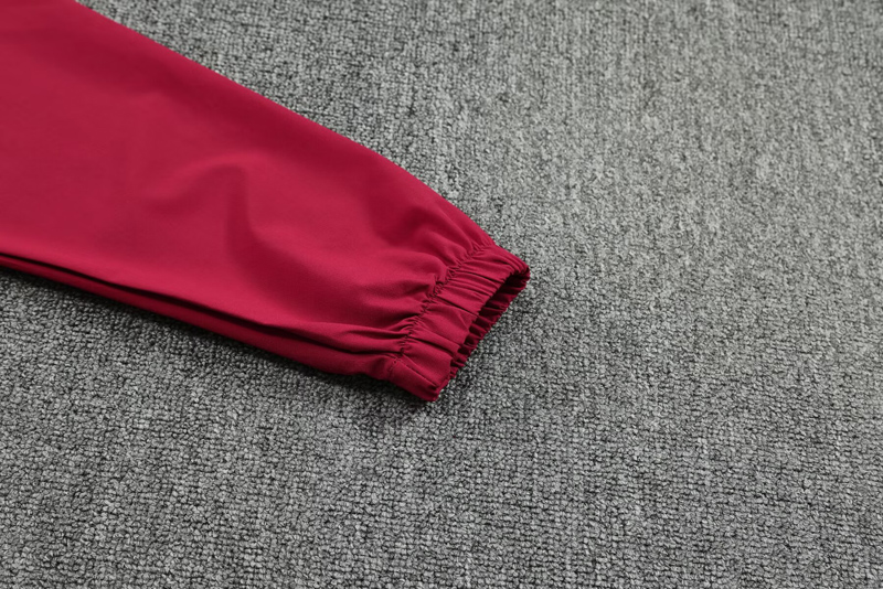 25-26 Man Utd Red Hoodie Jacket Tracksuit