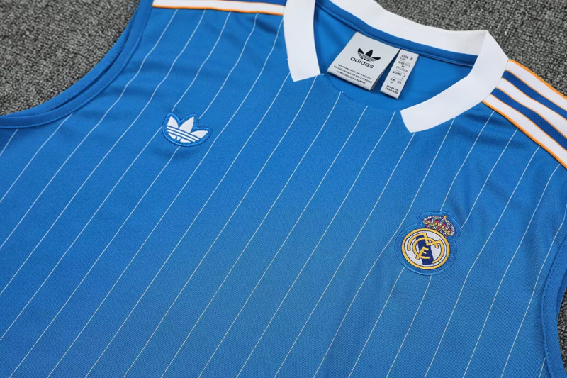 25-26 RMA Blue Tank top and shorts suit #条纹