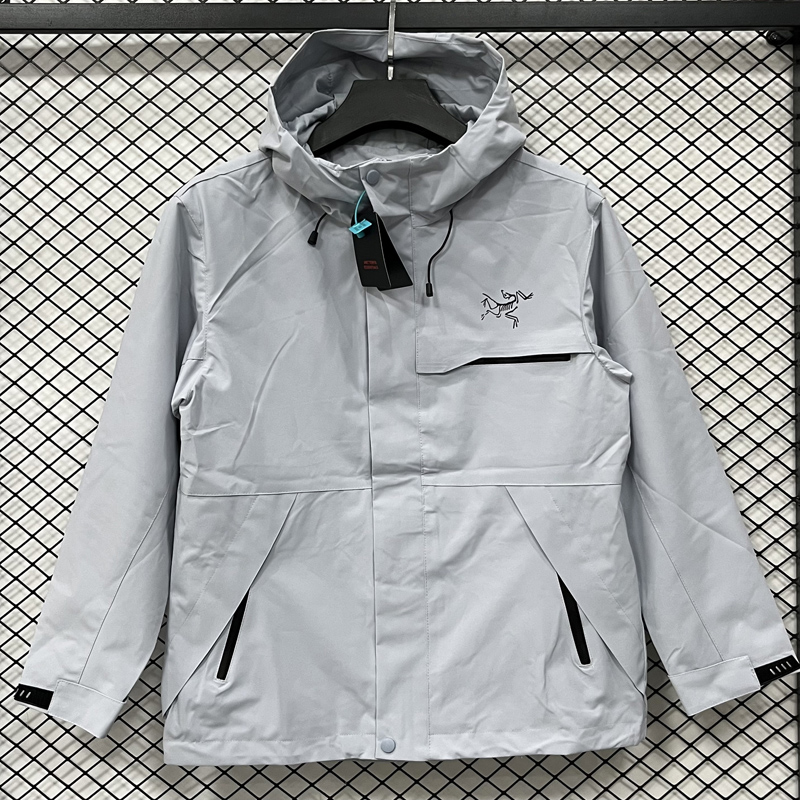 2025 ARC-TERYX Light blue Outdoor Jackets #H1003冲锋衣