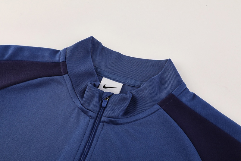 2025 NK Royal blue Half Pull Tracksuit #NB11 (半拉链)