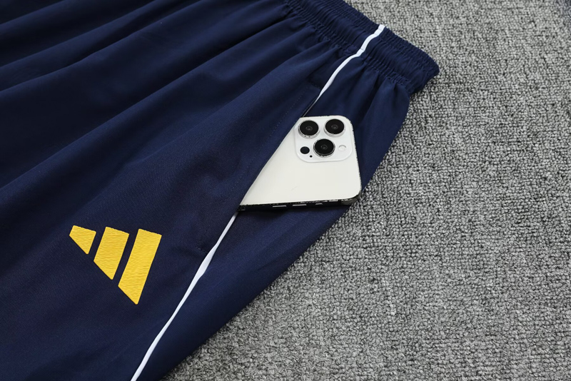 25-26 Boca Juniors Royal blue Hoodie Jacket Tracksuit