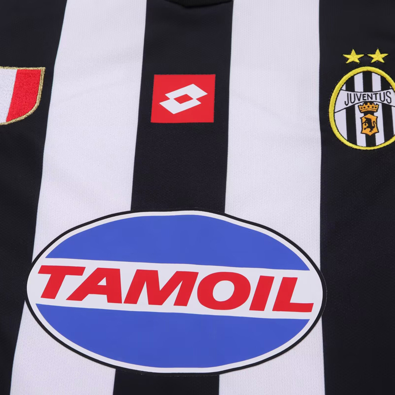 2002-2003 JUV Home Kids Retro Soccer Jersey