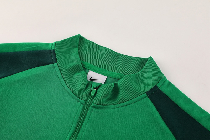 2025 NK Green Half Pull Tracksuit #NB11 (半拉链)