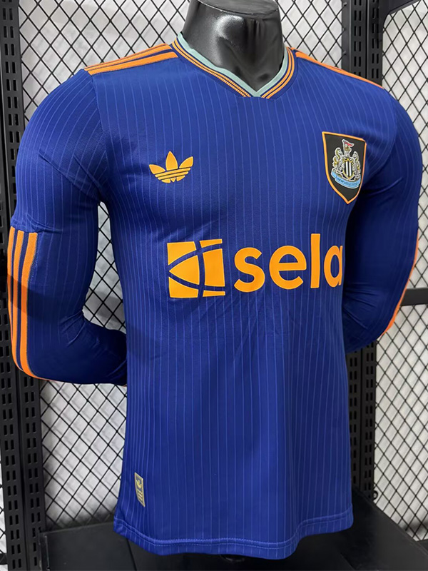 25-26 Newcastle Third Long Sleeve Player Version Soccer Jersey (长袖球员)