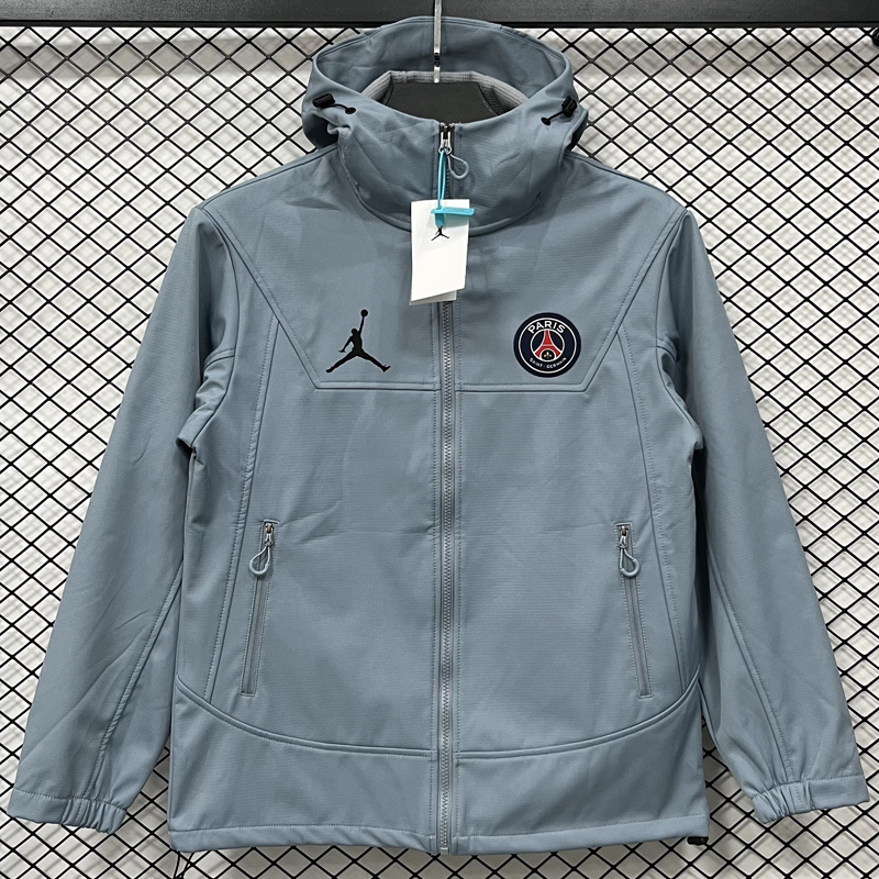 25-26 PSG Light blue Outdoor Jackets #L6607软料