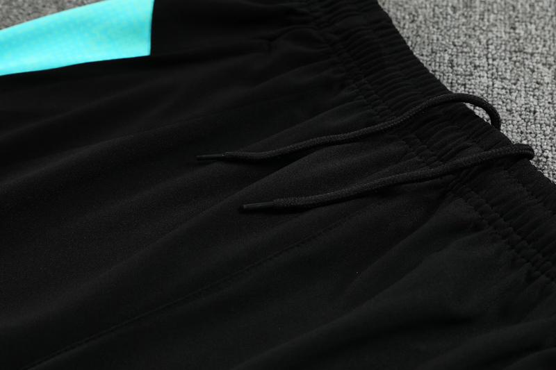 25-26 Marseille Lake blue Half Pull Tracksuit (半拉链)