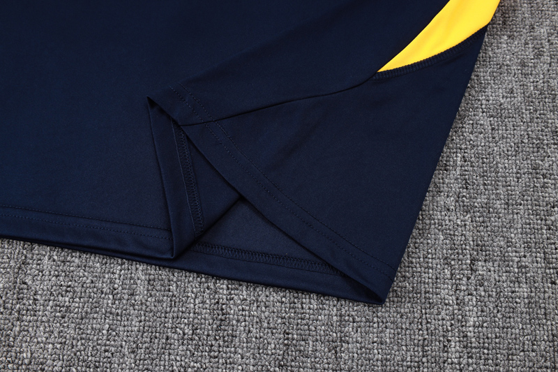 25-26 Santos FC Royal blue Tank top and shorts suit #D25184