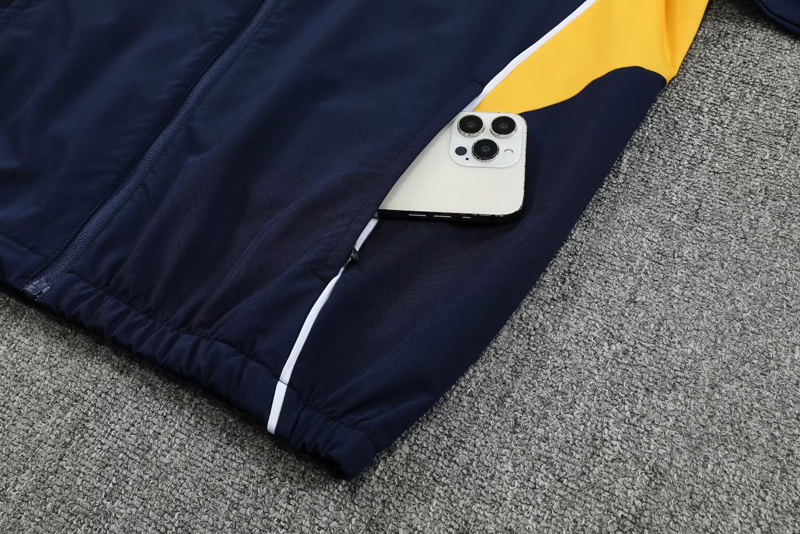 25-26 Boca Juniors Royal blue Hoodie Jacket Tracksuit