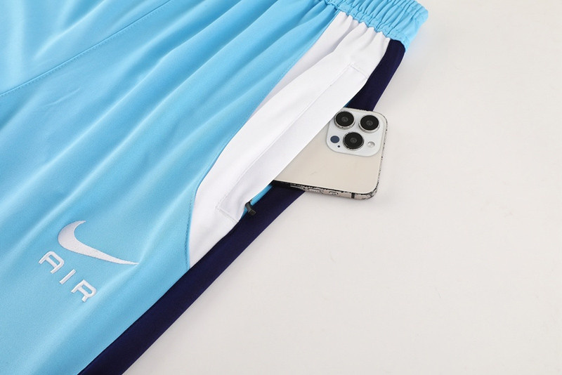 2025 NK Lake blue Half Pull Tracksuit #NB11 (半拉链)