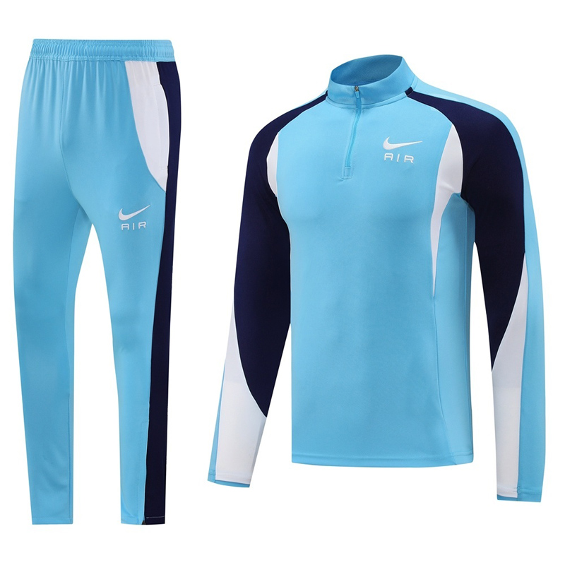 2025 NK Lake blue Half Pull Tracksuit #NB11 (半拉链)