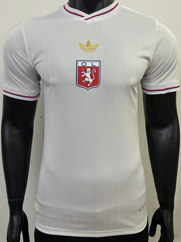 24-25 Lyon 75th Anniversary Player Version Soccer Jersey