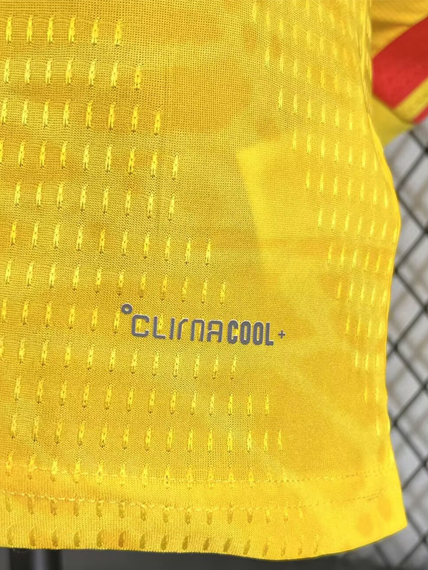 2026 Colombia Home Long Sleeve Player Version Soccer Jersey (长袖球员)