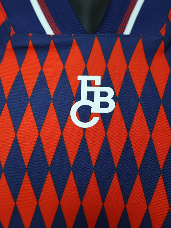 25-26 Bayern Red Blue Casual Edition Player Version Soccer Jersey