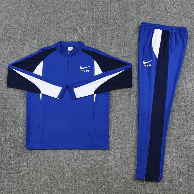 2025 NK Fancy blue Half Pull Tracksuit #NB11 (半拉链)