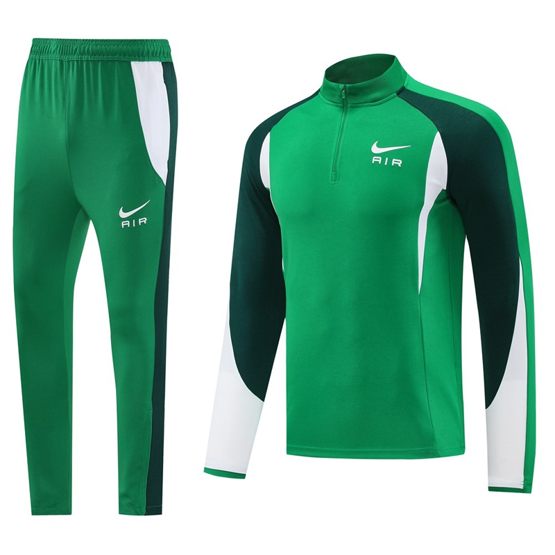 2025 NK Green Half Pull Tracksuit #NB11 (半拉链)