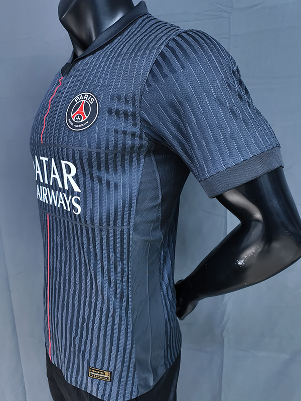 25-26 PSG Jordan Grey Player Version Soccer jersey