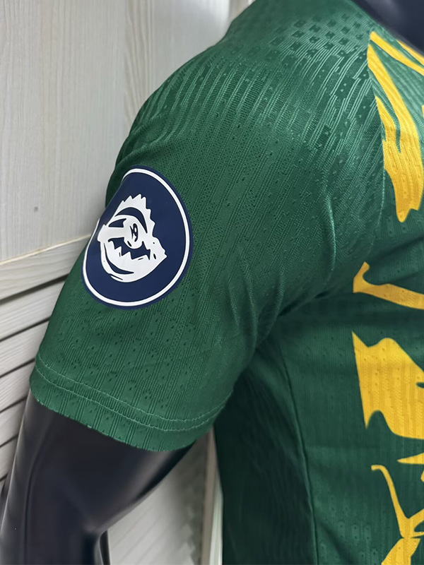 667 Apeshit X La secte 2023 Green Player Version Training shirts