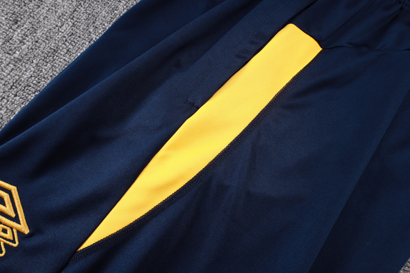 25-26 Santos FC Royal blue Tank top and shorts suit #D25184