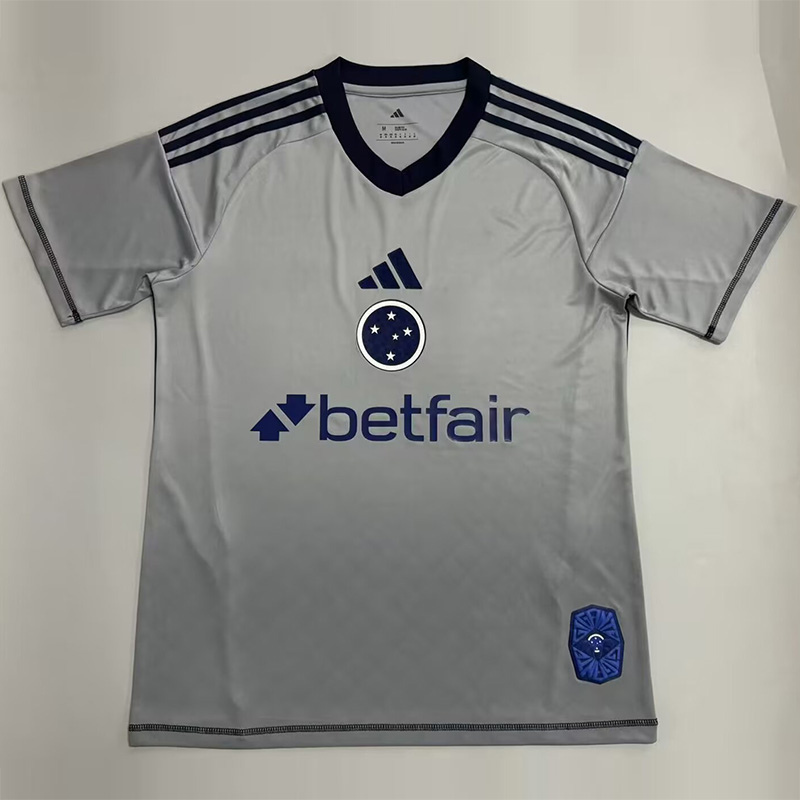 25-26 Cruzeiro Grey Goalkeeper Soccer Jersey