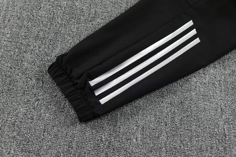 25-26 Argentina Black Hoodie Jacket Tracksuit