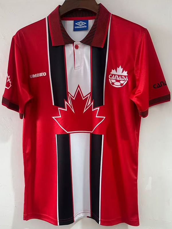 1998 Canada Home Retro Soccer Jersey