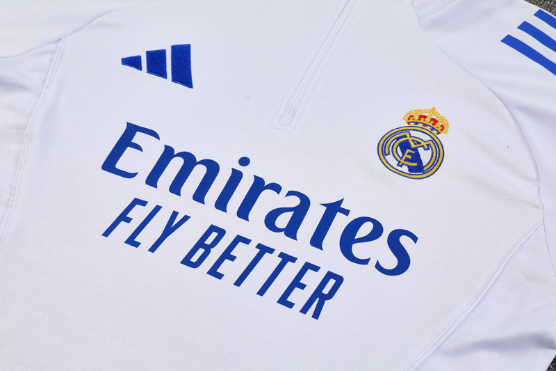 25-26 RMA White Half Pull Tracksuit (半拉链)