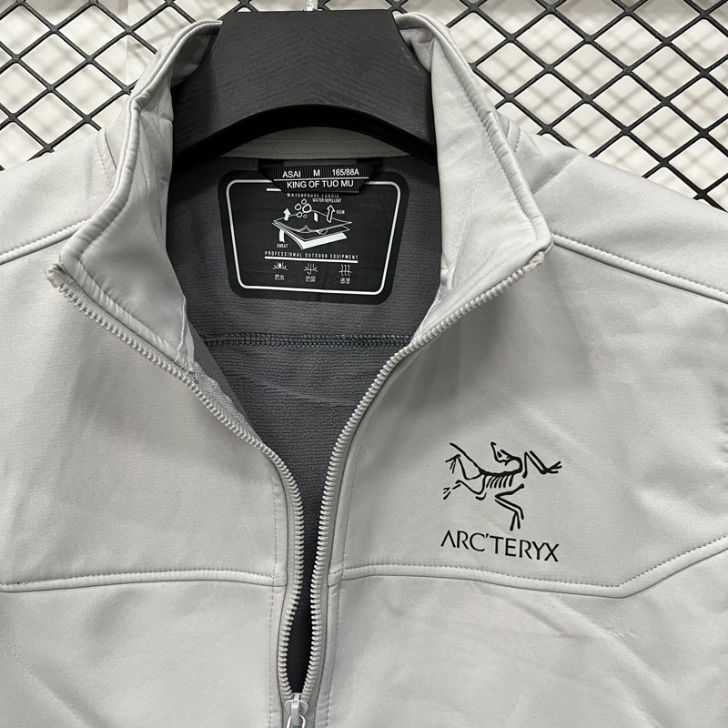 2025 ARC-TERYX Grey Outdoor Jackets #RK906冲锋衣