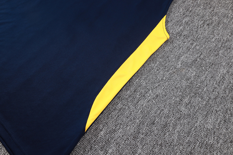 25-26 Santos FC Royal blue Tank top and shorts suit #D25184