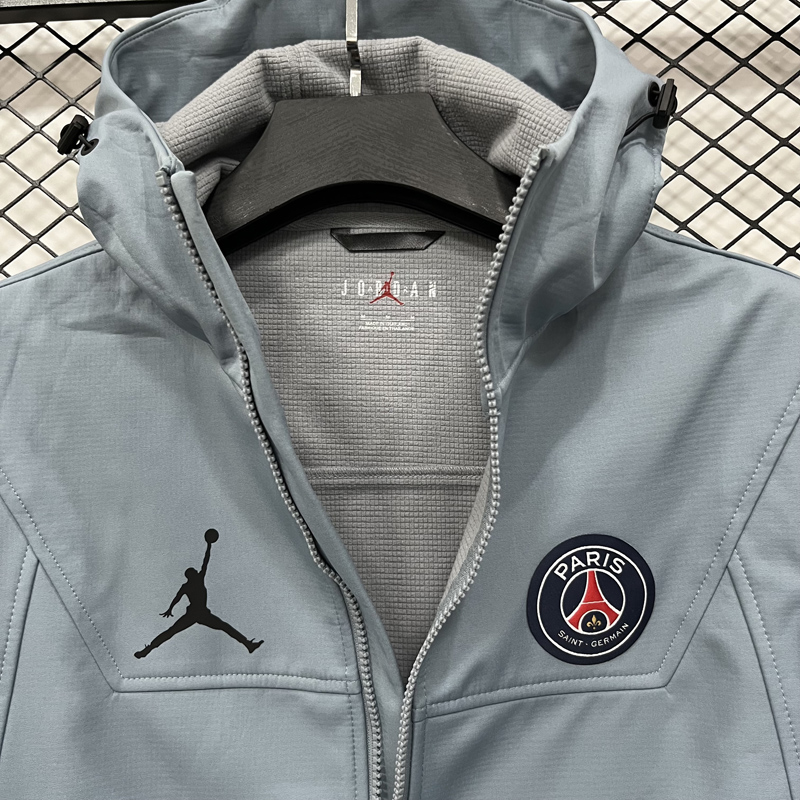 25-26 PSG Light blue Outdoor Jackets #L6607软料