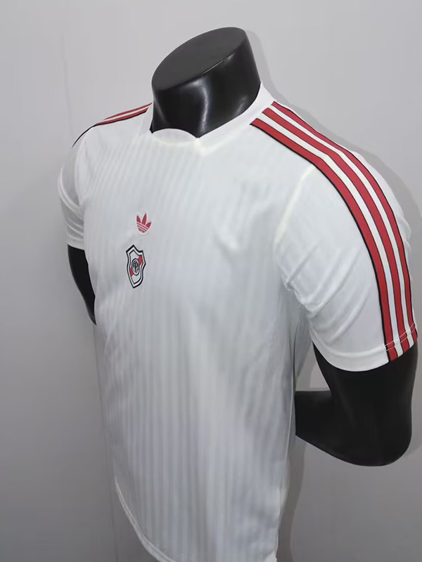 25-26 River Plate White Casual Edition Player Version Training shirts