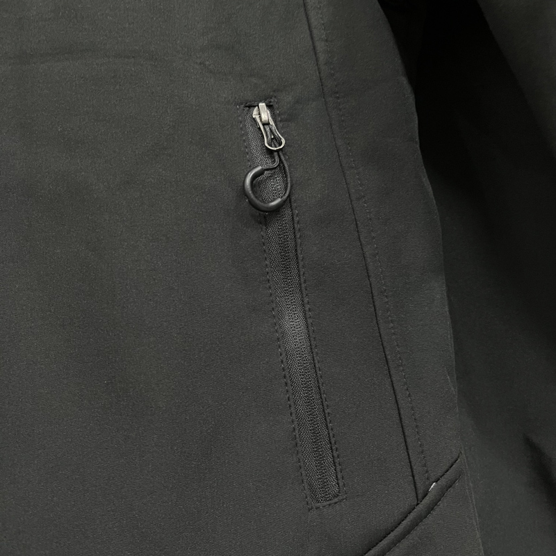 25-26 RMA Black Outdoor Jackets #L6606软料