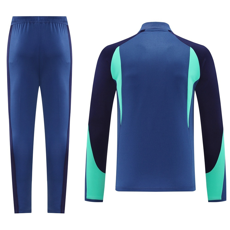 2025 NK Royal blue Half Pull Tracksuit #NB11 (半拉链)