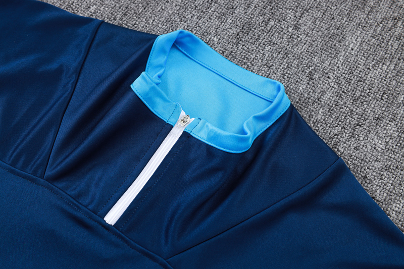 25-26 Gremio Royal blue Half Pull Tracksuit #B25107(半拉链)