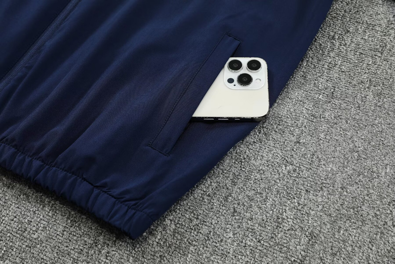 25-26 PSG Royal blue Hoodie Jacket Tracksuit