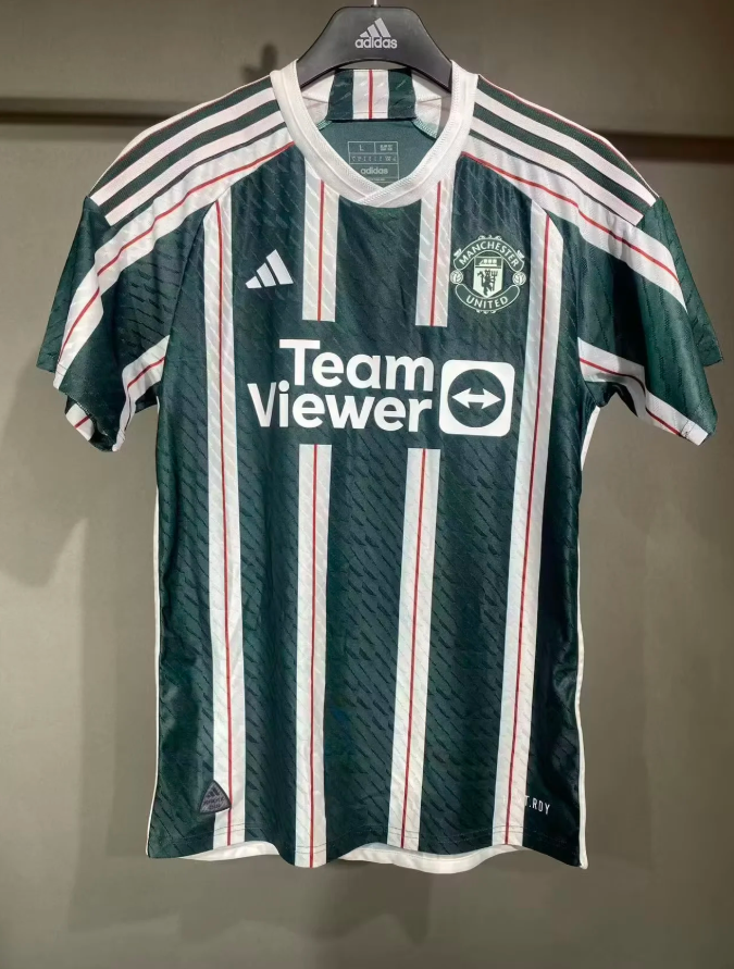 23-24 Man Utd Away players 1:1 Fans Soccer Jersey