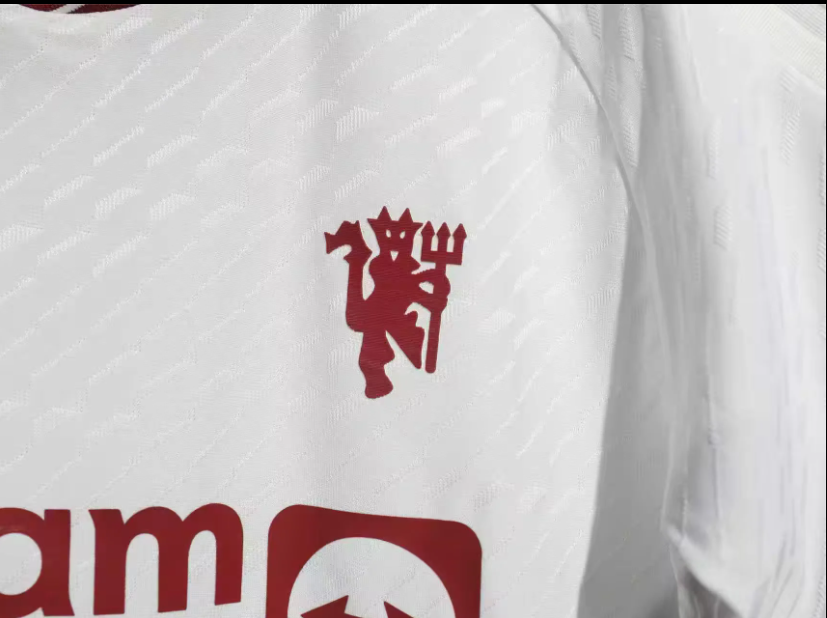 23-24 Man Utd three players 1:1 Fans Soccer Jersey