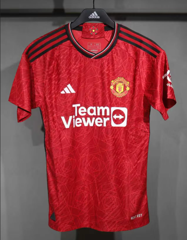 23-24 Man Utd Home players 1:1 Fans Soccer Jersey