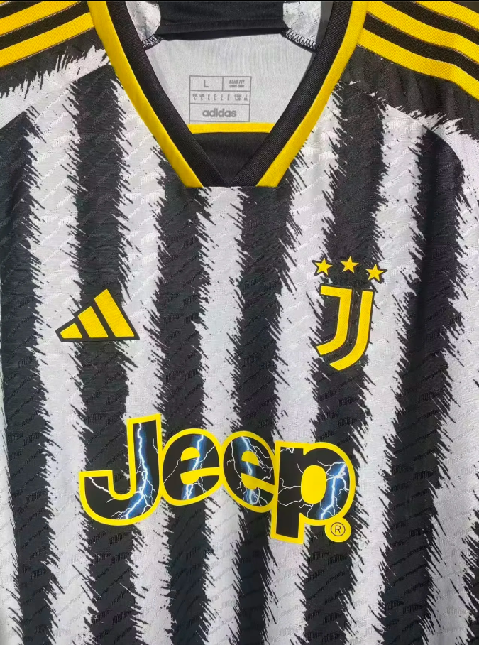 23-24 JUV home Player Version Soccer Jersey