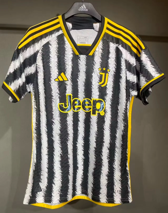 23-24 JUV home Player Version Soccer Jersey