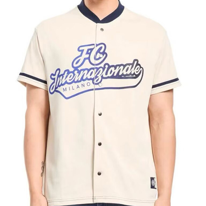 25-26 INT Beige Casual Edition Baseball Jersey