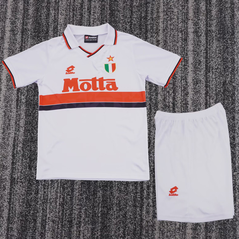 1993-1994 ACM Away Kids Retro Soccer Jersey