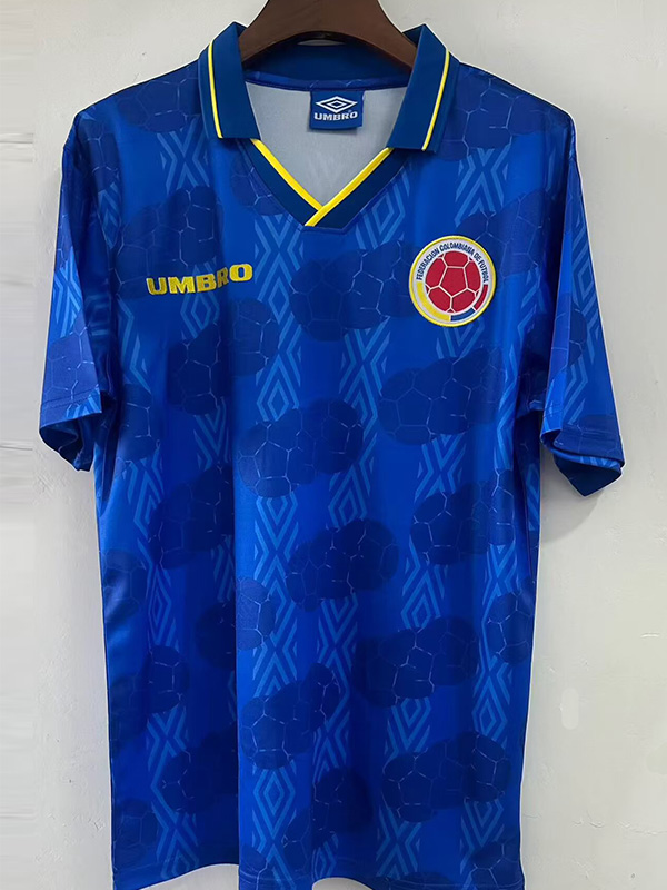 1994 Colombia Away Retro Soccer Jersey