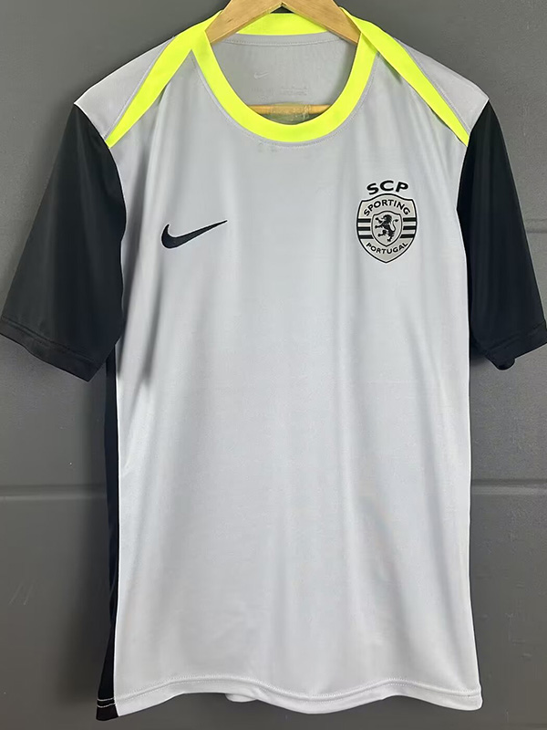 25-26 Sporting Lisbon Grey Training shirts
