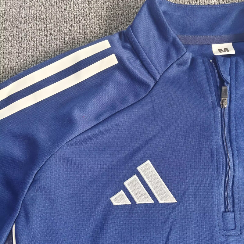 25-26 Hamburg SV Royal blue Half Pull Tracksuit (Pants Have Pocket)(半拉链)