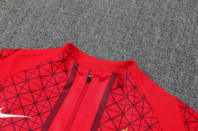 25-26 PSG Red Half Pull Tracksuit (半拉链)