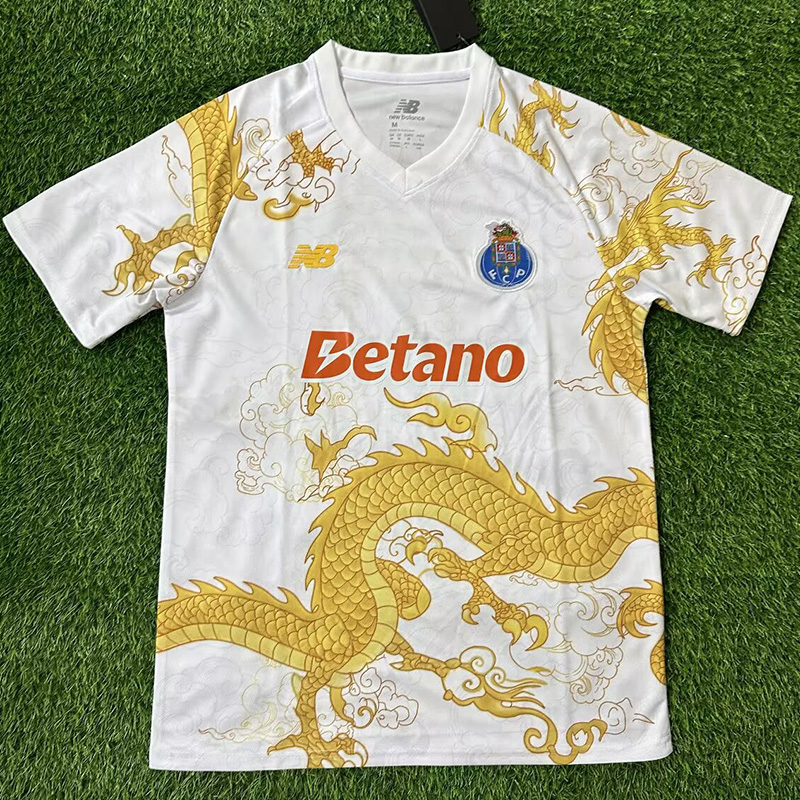 25-26 Porto Special Edition Training shirts (红字金龙)