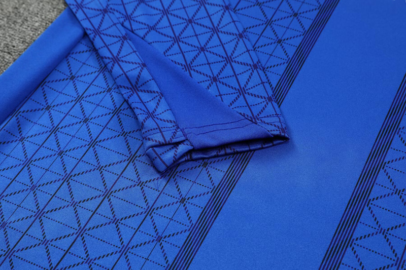 25-26 PSG Fancy blue Half Pull Tracksuit (半拉链)